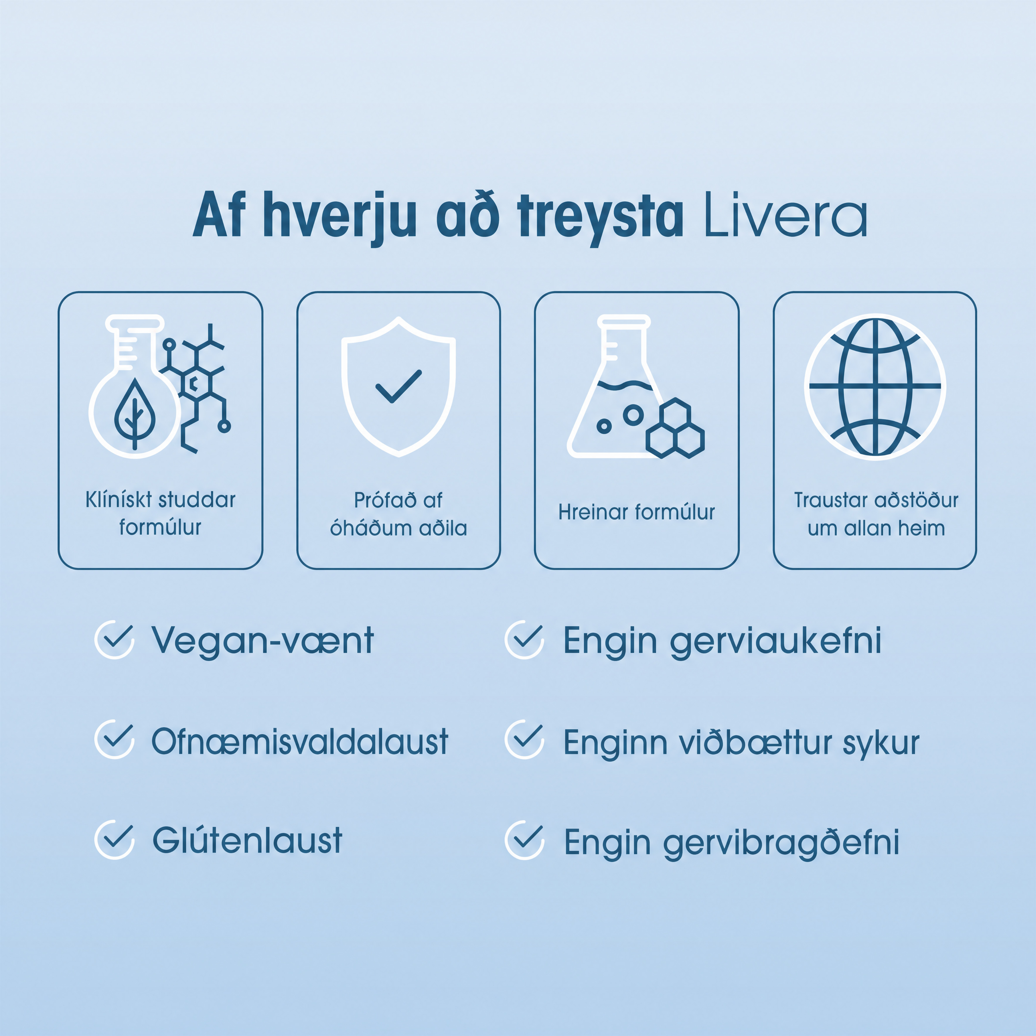 Livera – Stuðningur við lifrina og bata