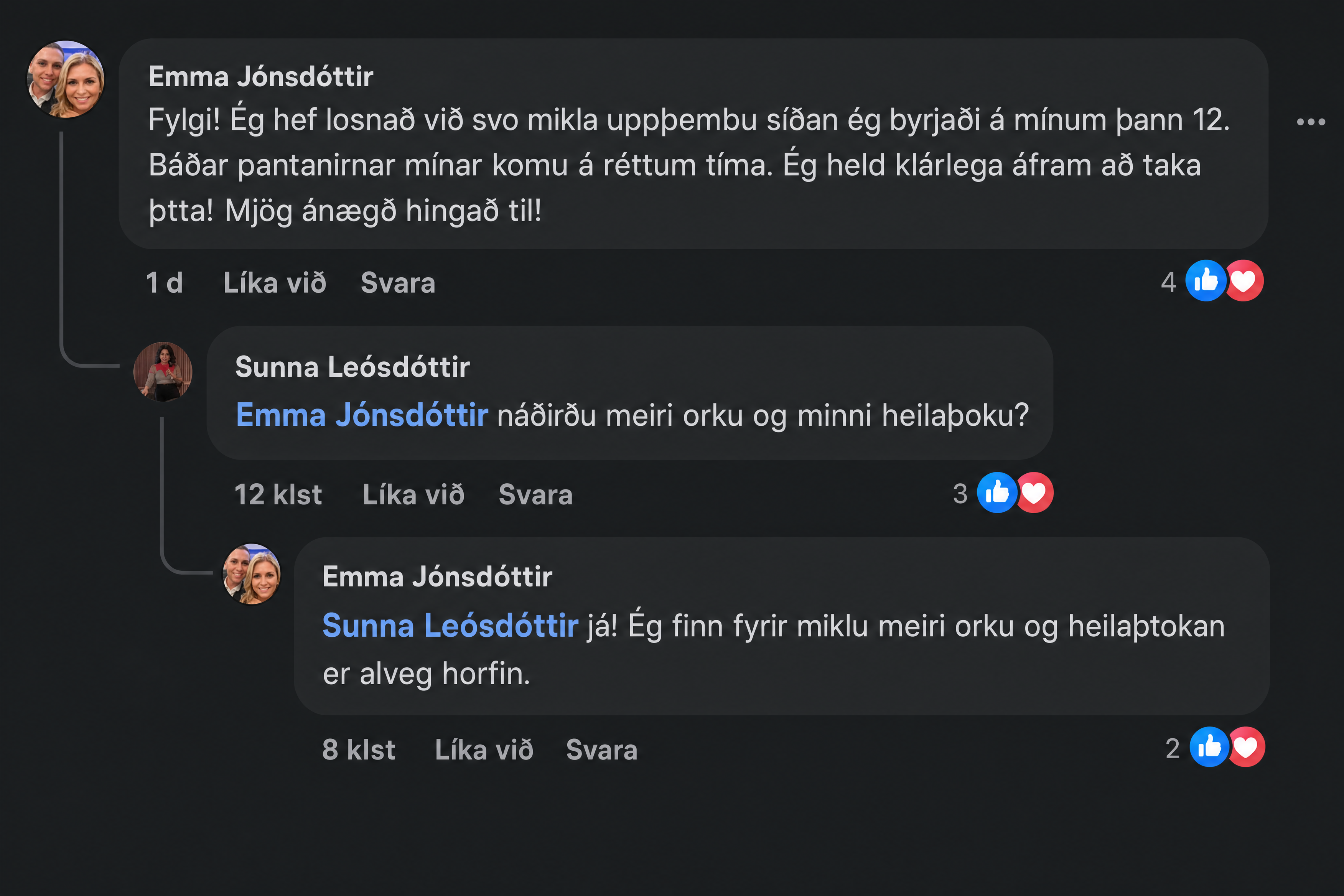 Umsögn Emma Jónsdóttir